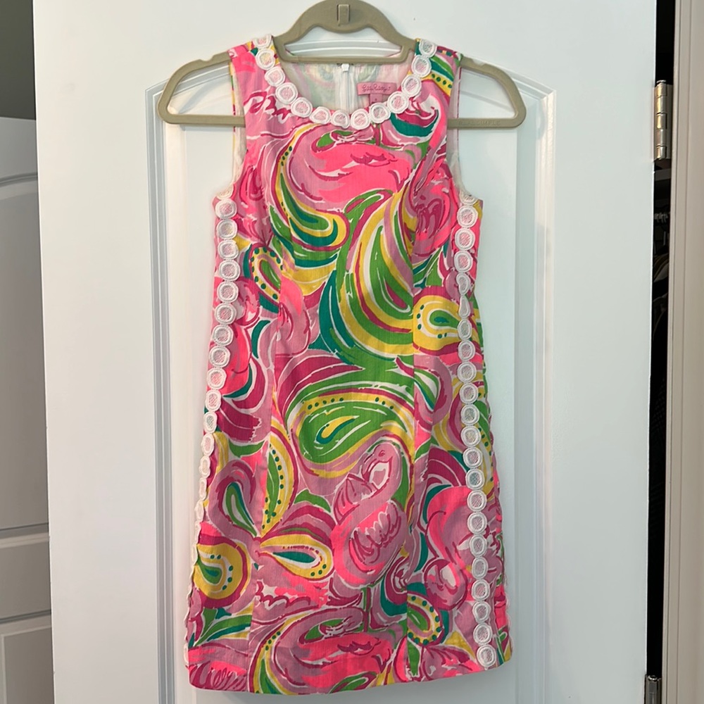 Lilly Pulitzer shift dress size 0